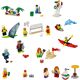 Ensemble de figurines Lego City - La plage 60153 thumbnail-1