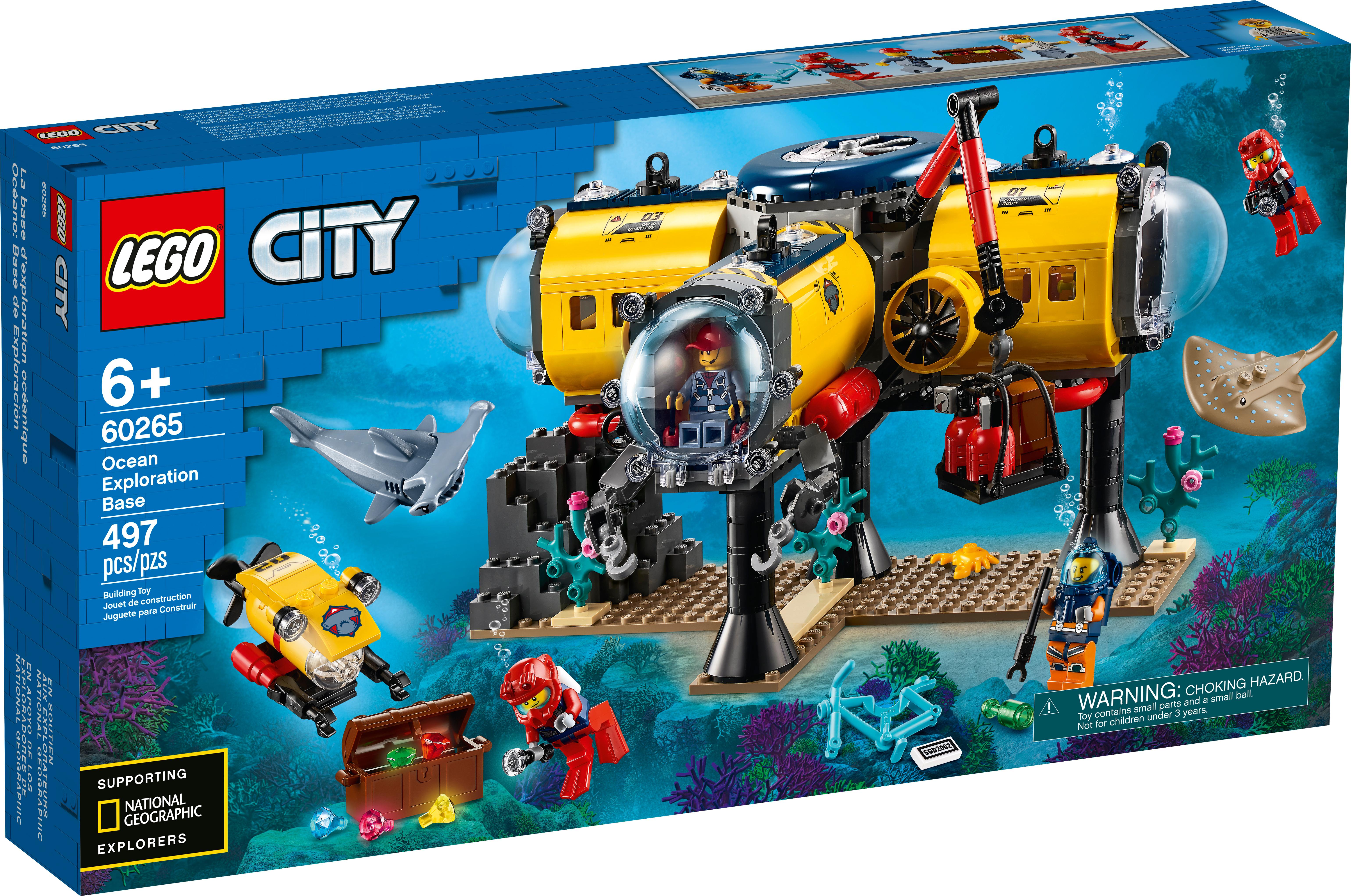 Lego city ocean discount exploration base underwater set