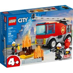 Le camion des pompiers avec échelle 60280