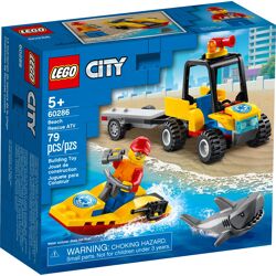 Le poste de secours sur la plage Lego