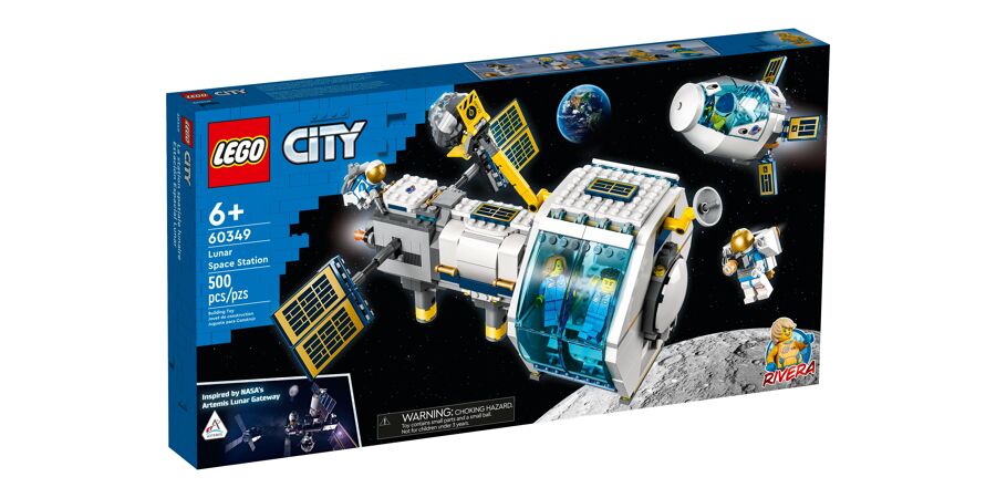 LEGO 60349 Lunar Space Station - LEGO City - BricksDirect Condition New.