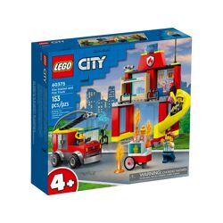 Fire Station and Fire Truck 60375