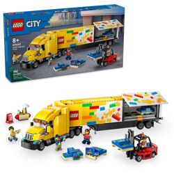 Yellow Delivery Truck 60440
