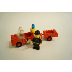 Fire Truck and Trailer 640