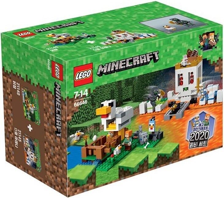 LEGO Minecraft Bundle 2 in 1 66646 Price Comparison