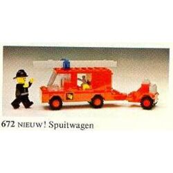 Fire Engine and Trailer 672