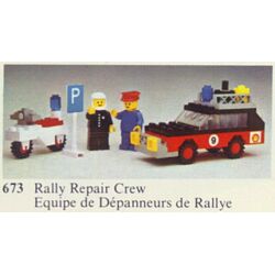 Rally Car and Motorbike 673