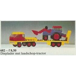 Low-Loader and Tractor 682