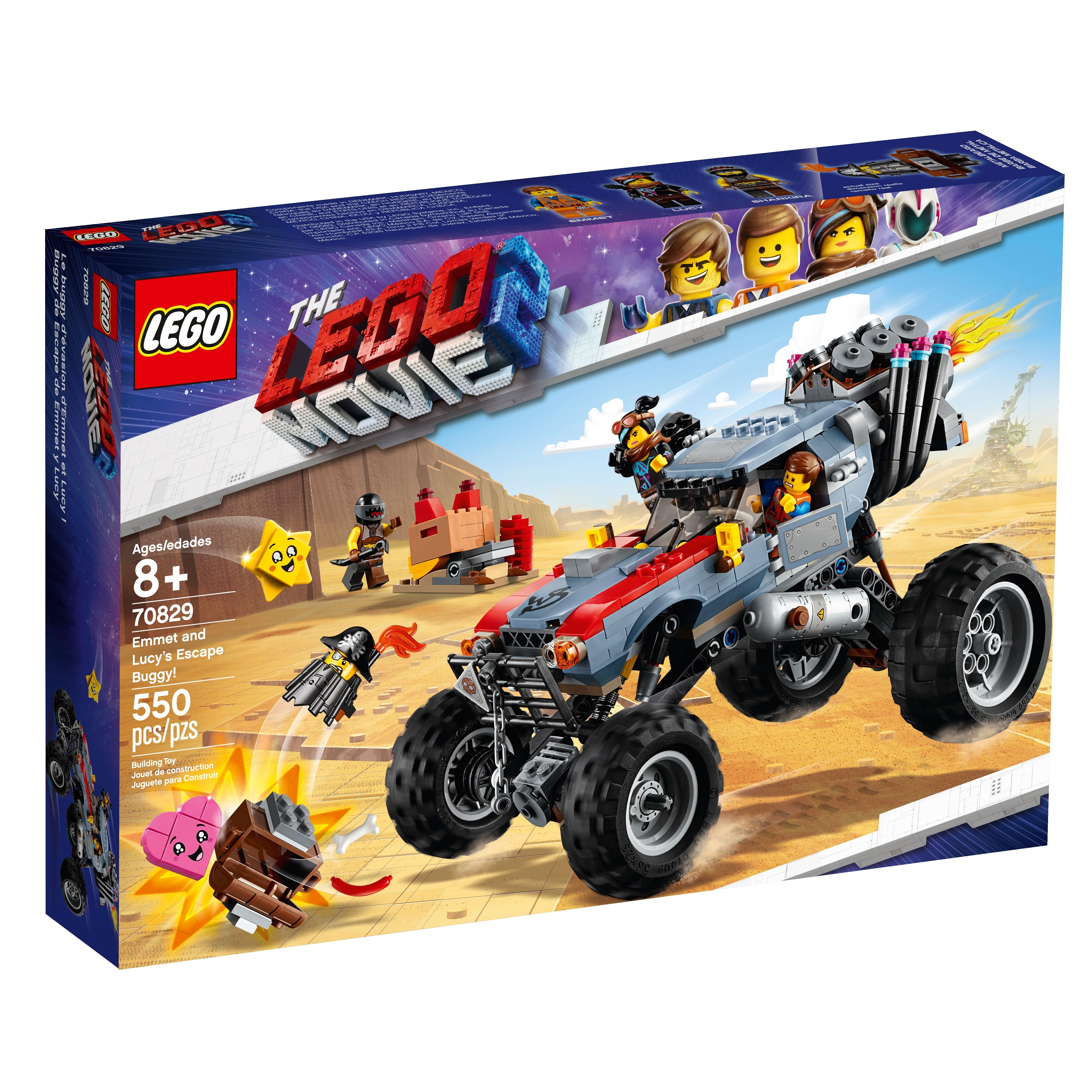 Lego movie 2 emmet and lucy's escape discount buggy