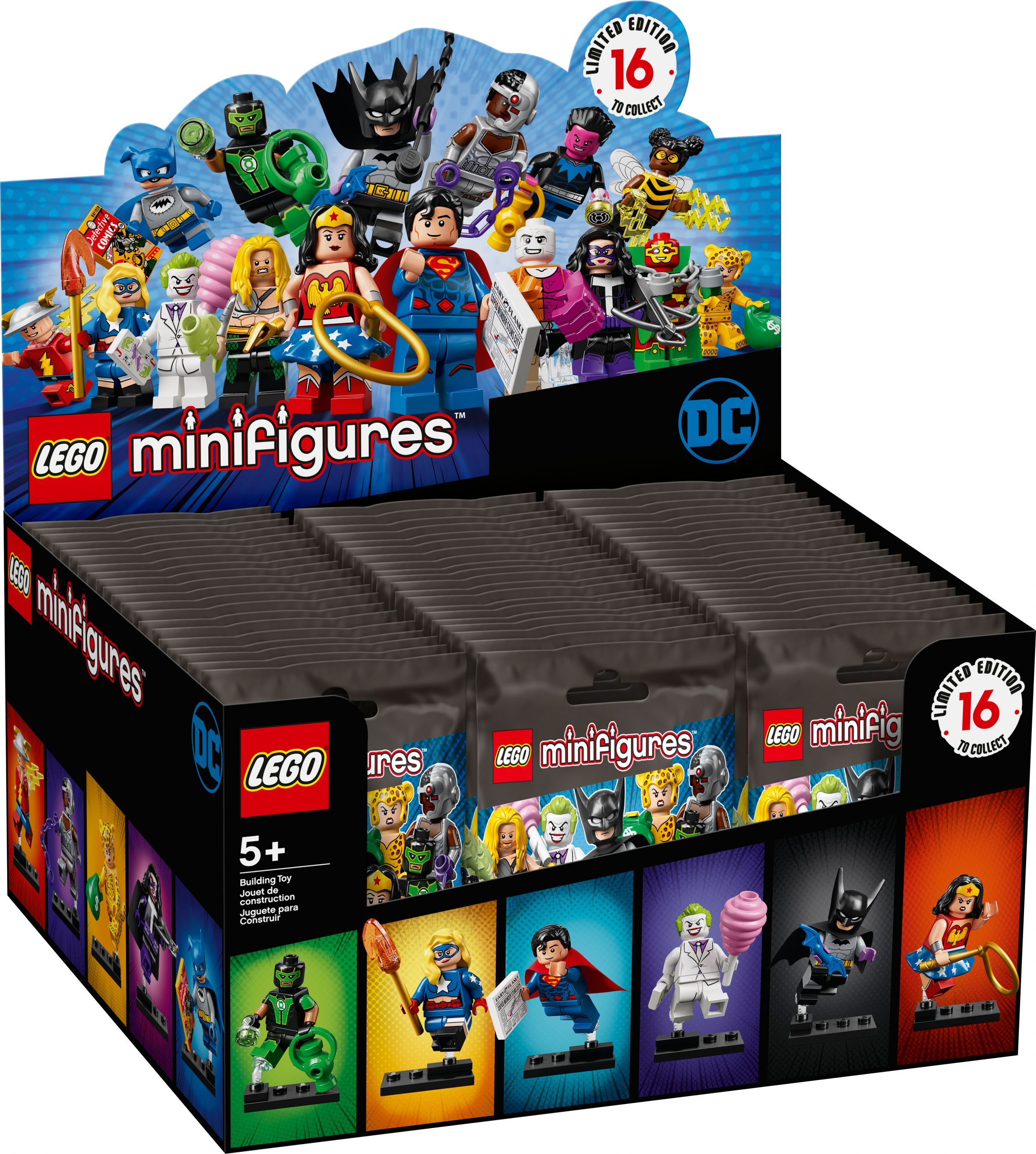 Random Set of 6 71026 DC Super Heroes Series New Sealed Blind Bags LEGO Minifigures 