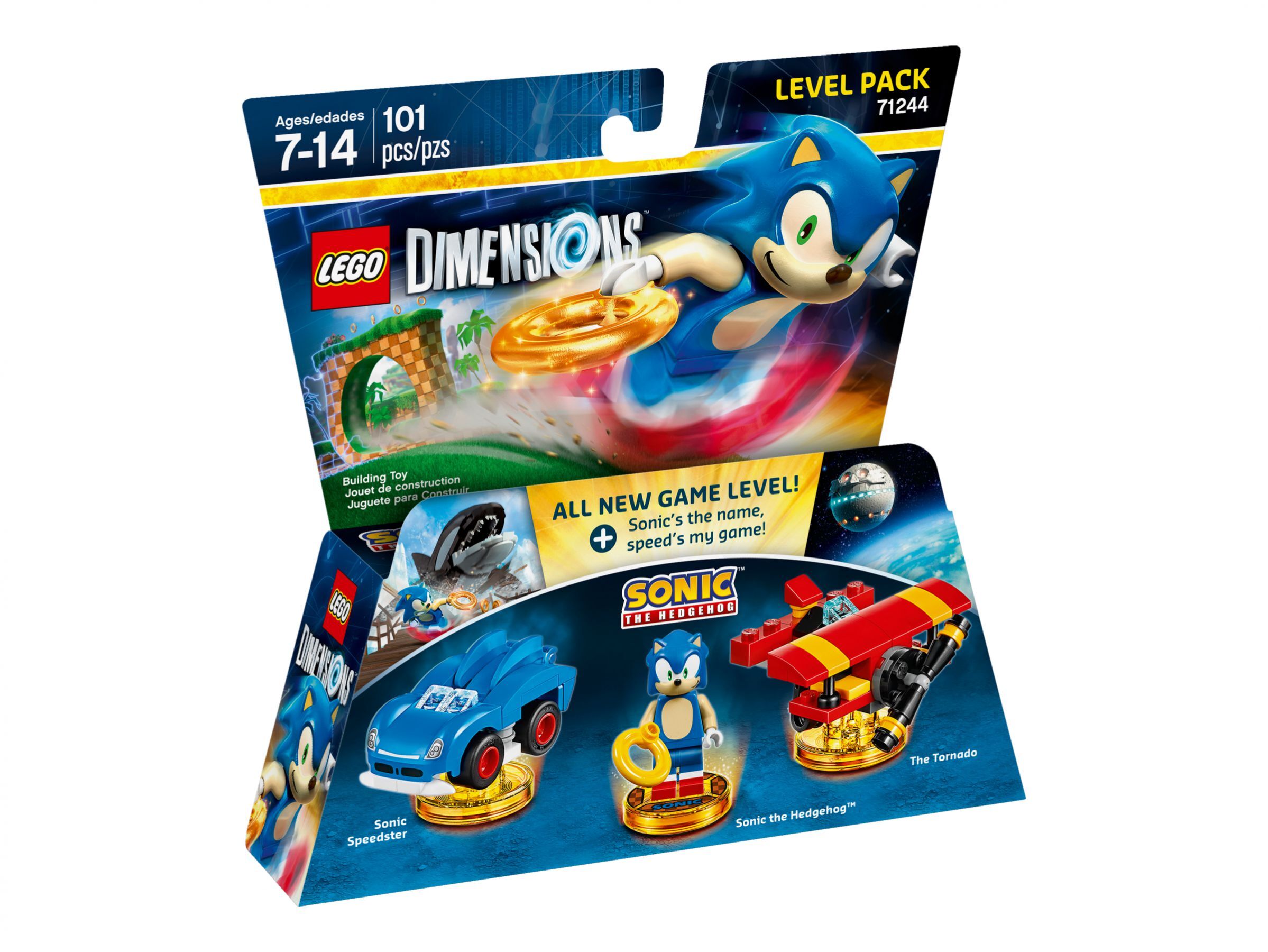 Sonic the Hedgehog™ Level Pack 71244 - LEGO® Dimensions - Manual de  instruções - Atendimento ao cliente LEGO® -  BR