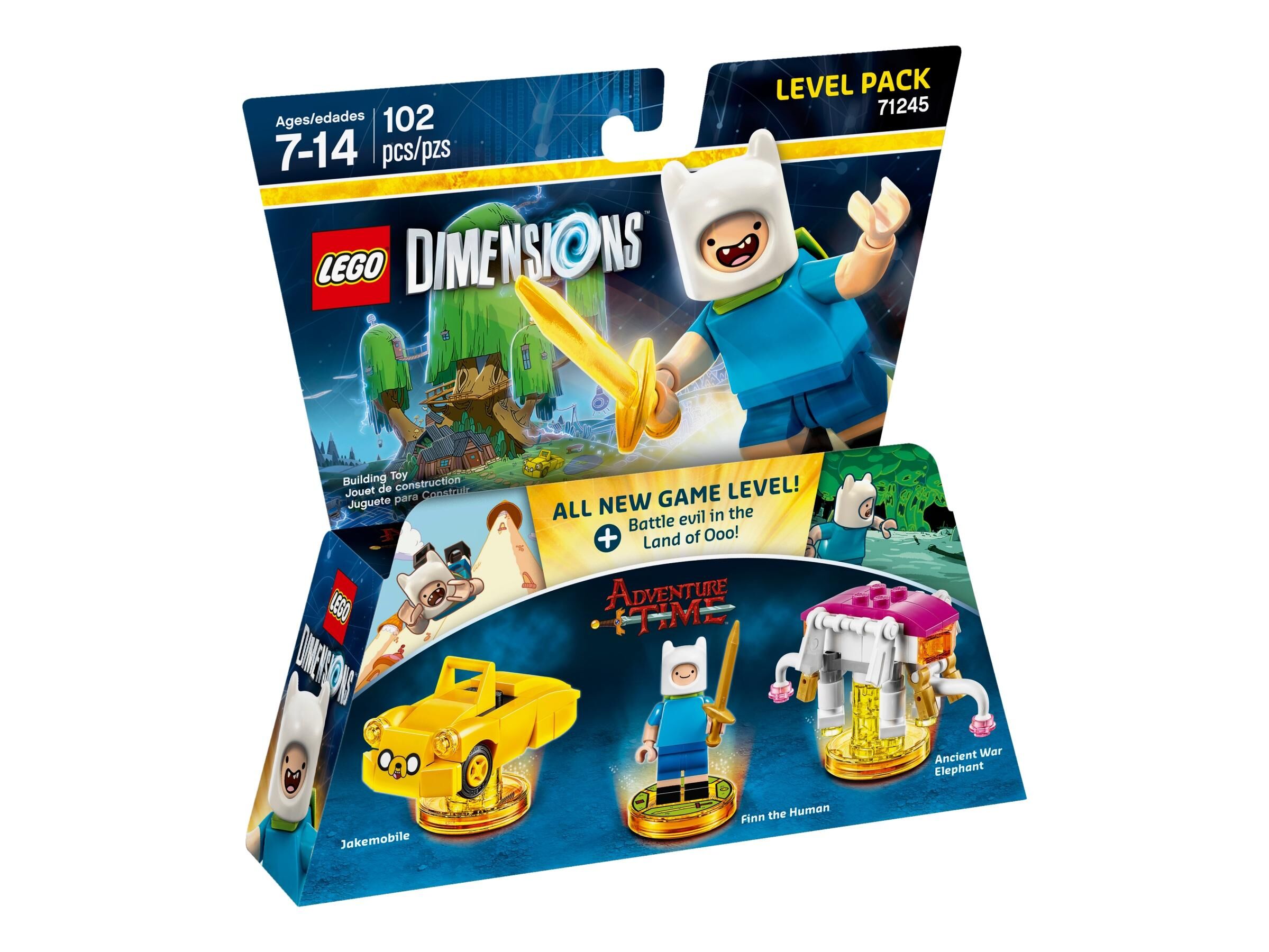 Lego dimensions adventure 2024 time level pack