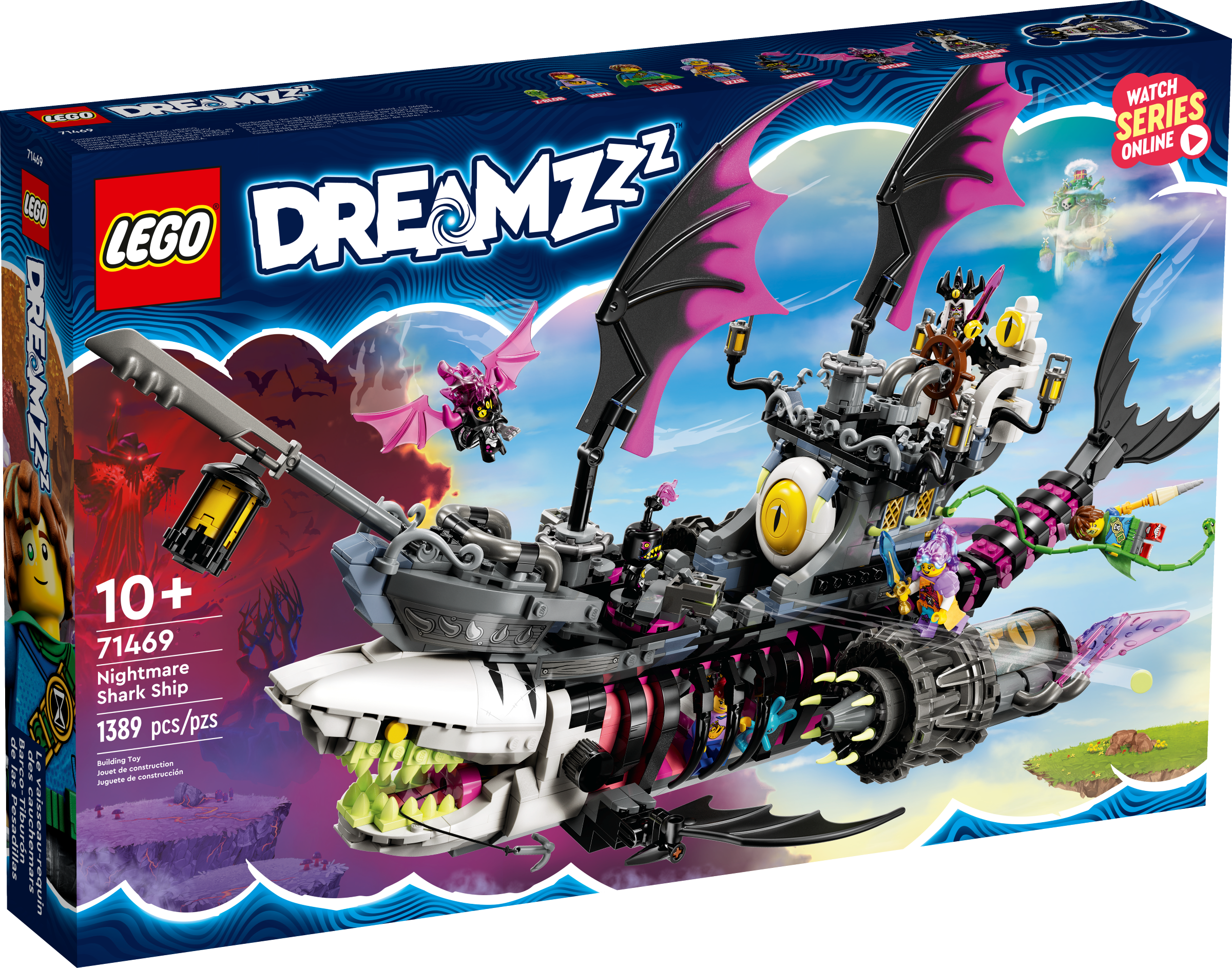 Lego Nightmare King 71469 71457 DREAMZzz Minifigure