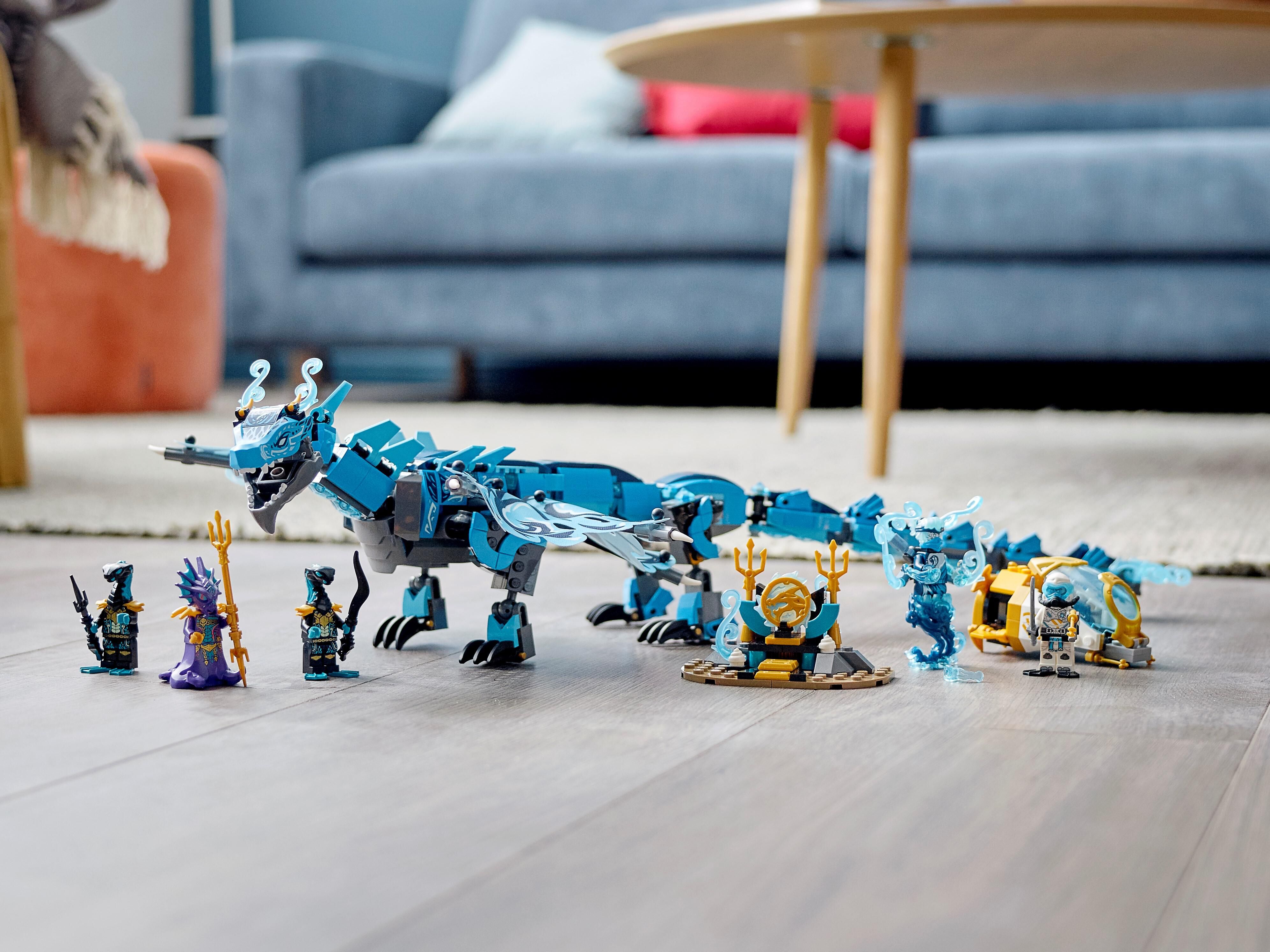 Lego 71756 ninjago l'hydro bounty –sous-marin avec mini figurines kai et  nya jouet ninja pour enfants 9 ans et plus - La Poste