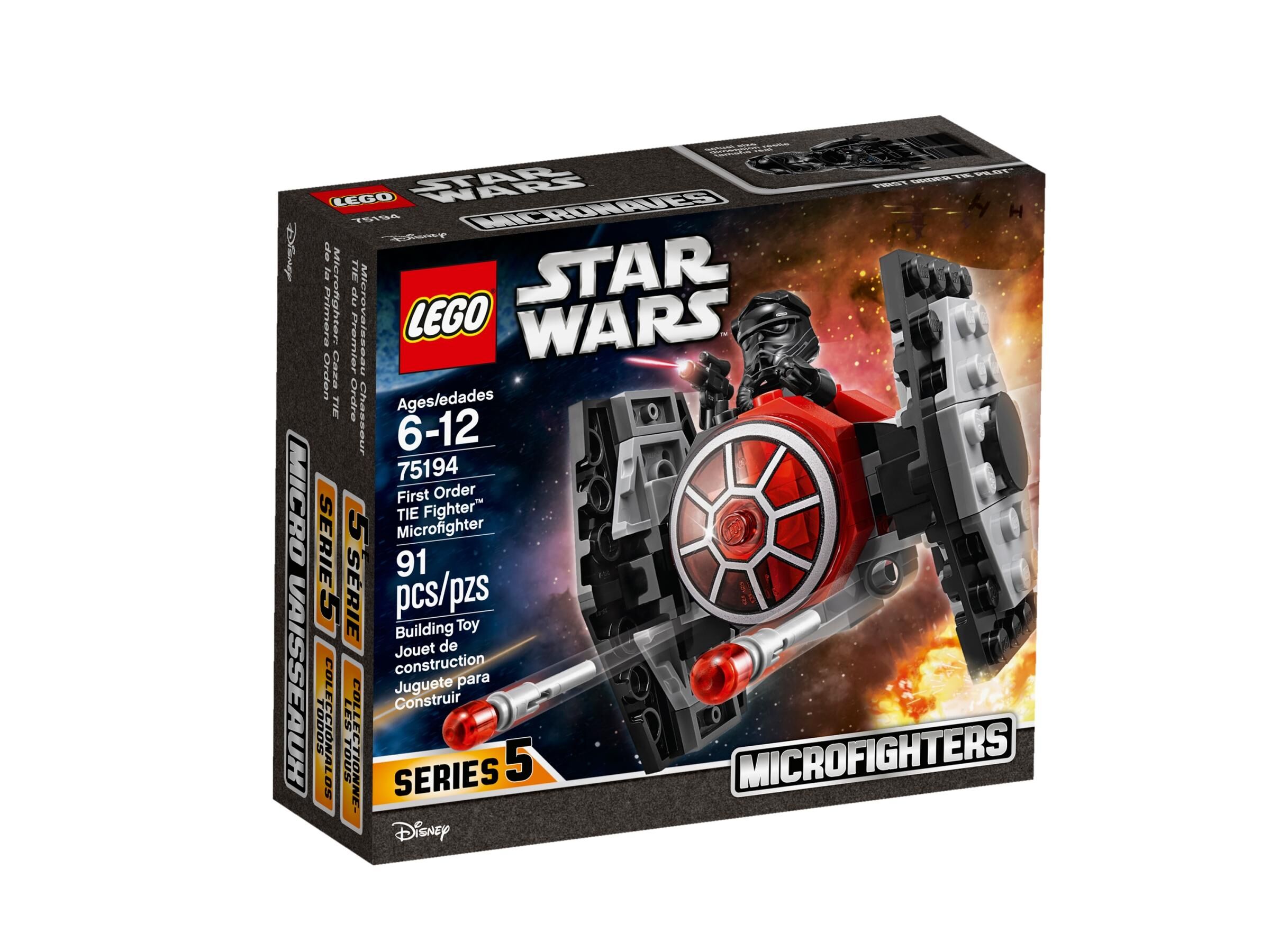 Lego star wars discount tie fighter microfighter