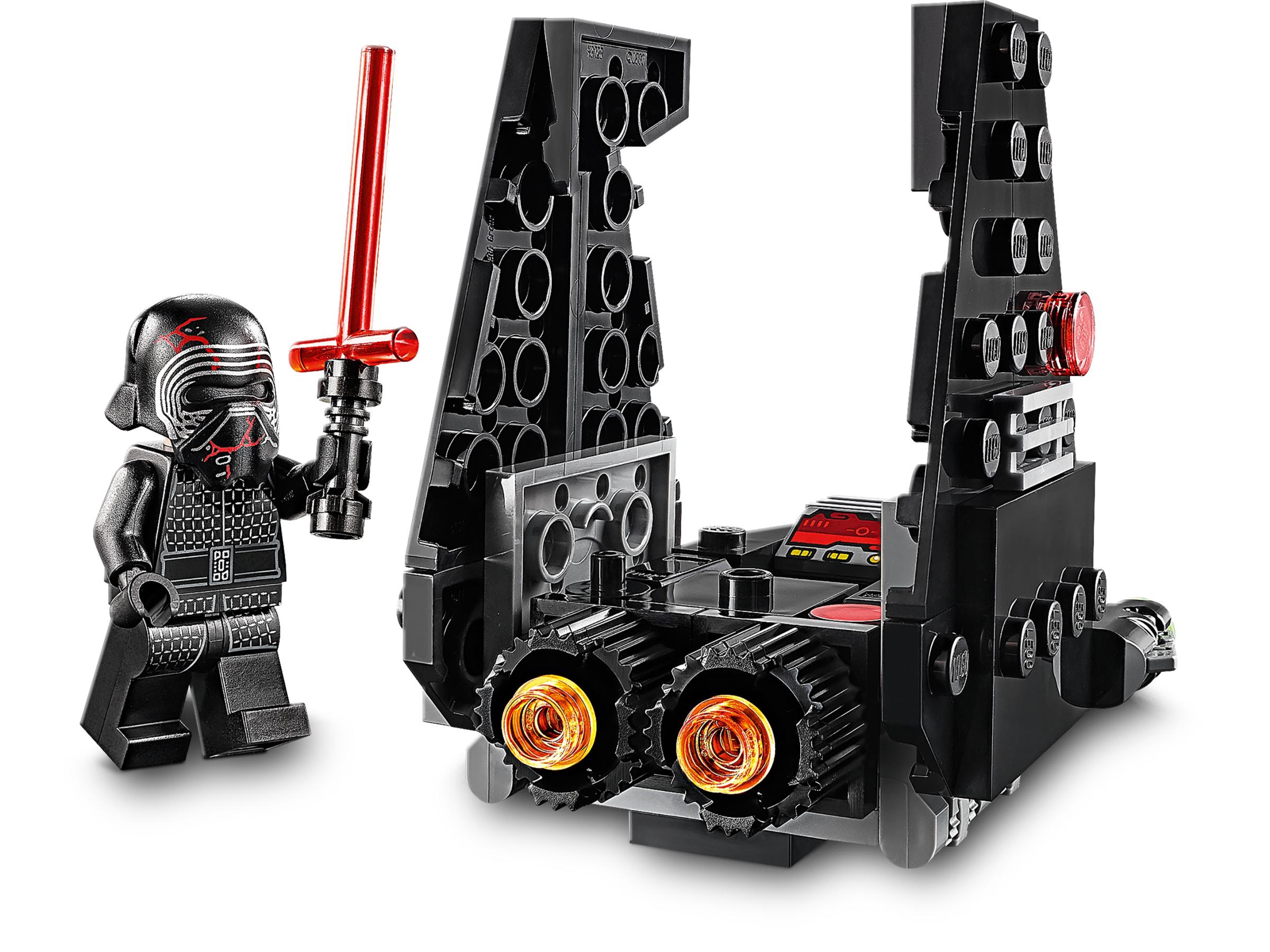 lego star wars kylo ren's shuttle microfighter