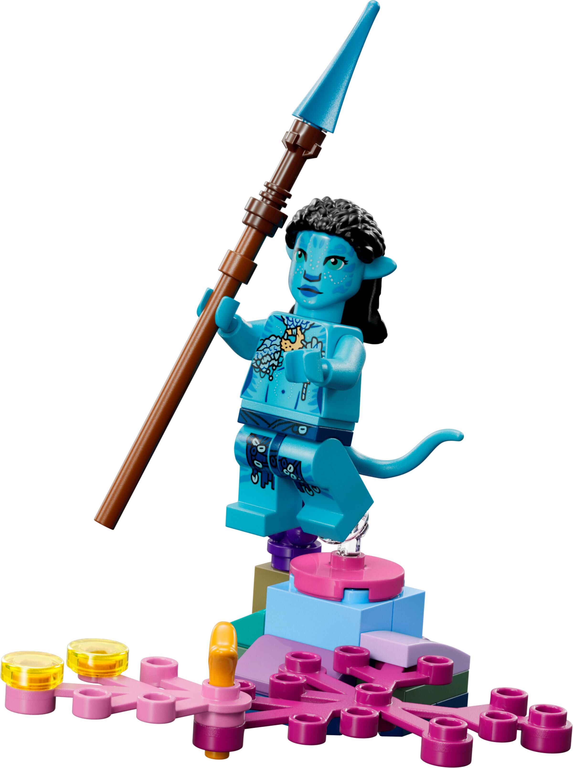 Lego Avatar Minifigure - Tuk - avt014 , With Spear, New.
