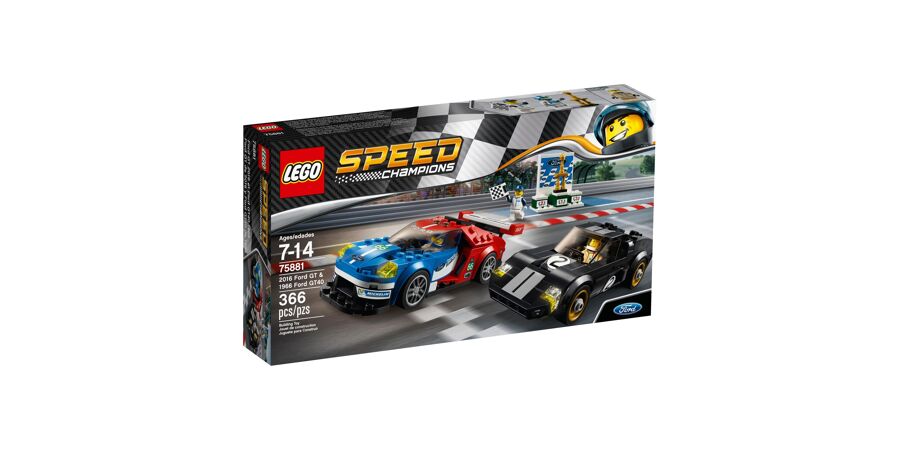 LEGO 2016 Ford GT & 1966 Ford GT40 Set 75881