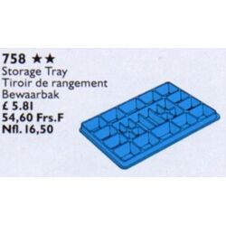Storage Tray Blue 758