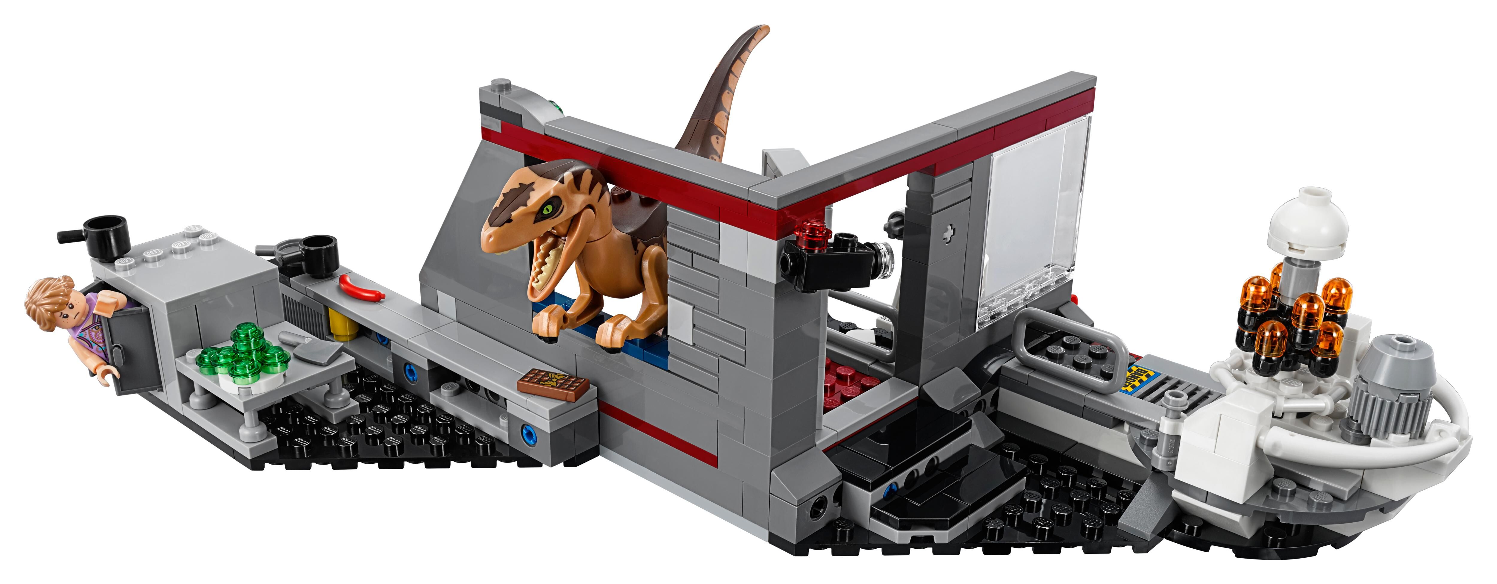 velociraptor chase lego