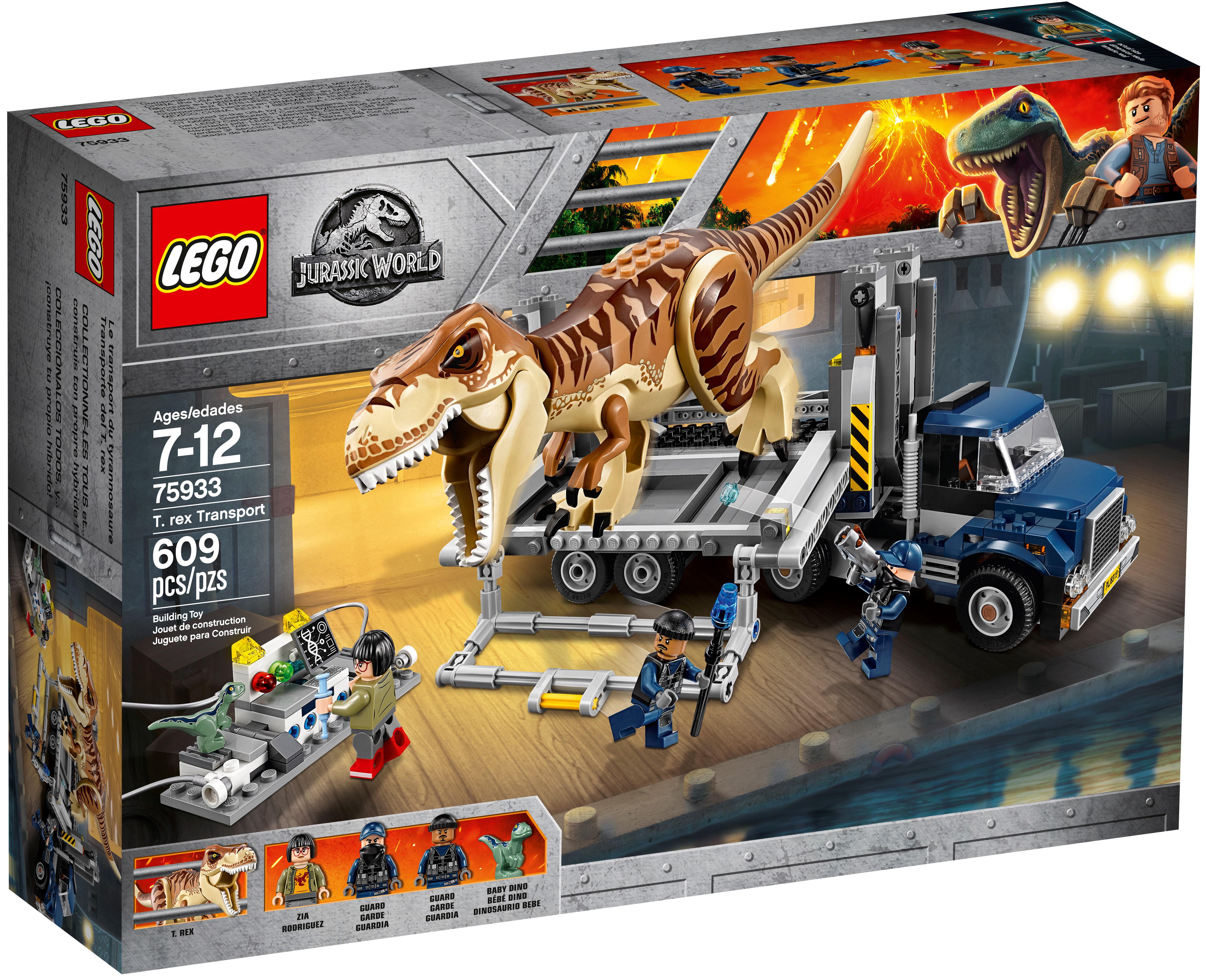 LEGO Jurassic World Fallen Kingdom T-Rex Dinosaur 04 Tyrannosaurus Rex REAL  LEGO