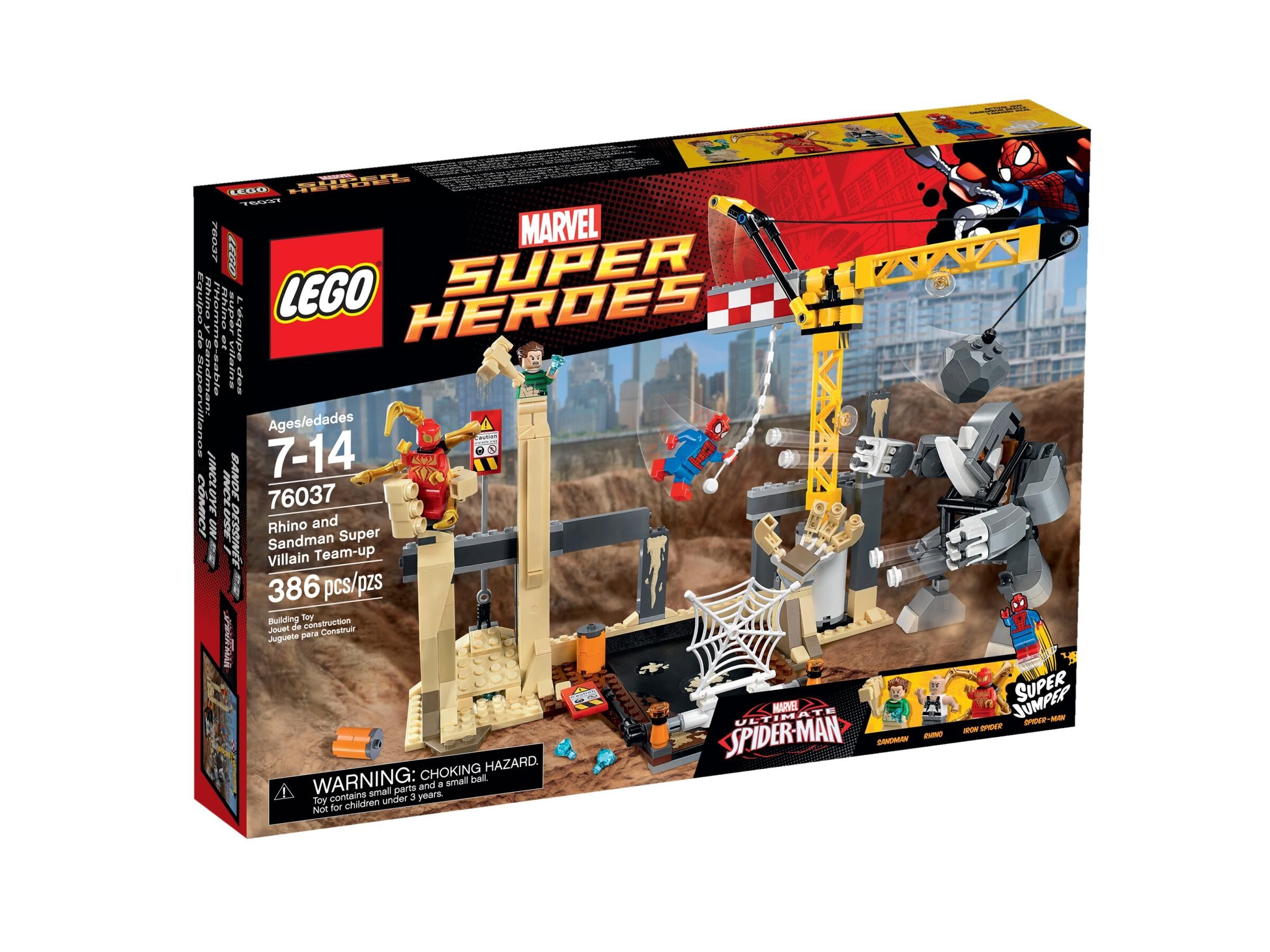 LEGO® Rhino and Sandman Super Villain Team-up 76037 | 🇺🇸 Price