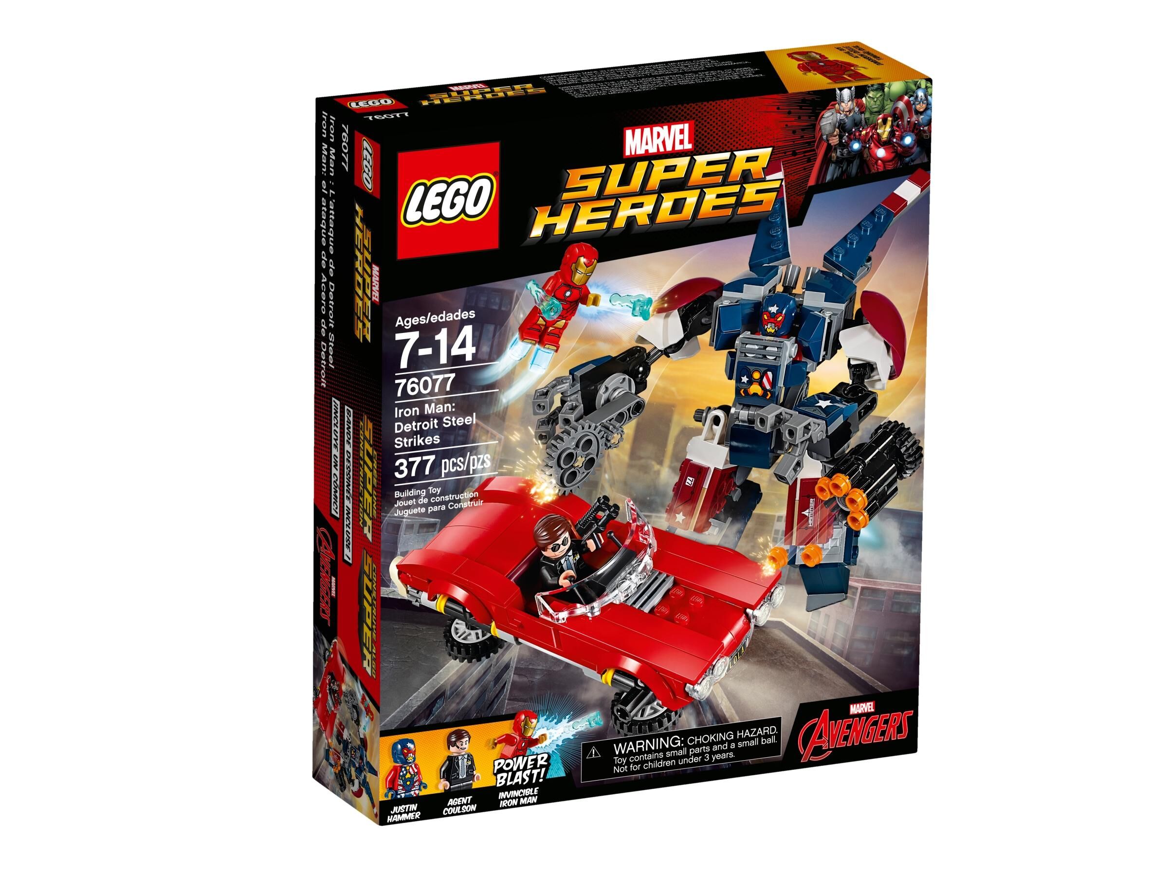 LEGO Marvel Super Heroes: Avengers: Iron Rescue Minifigure Red