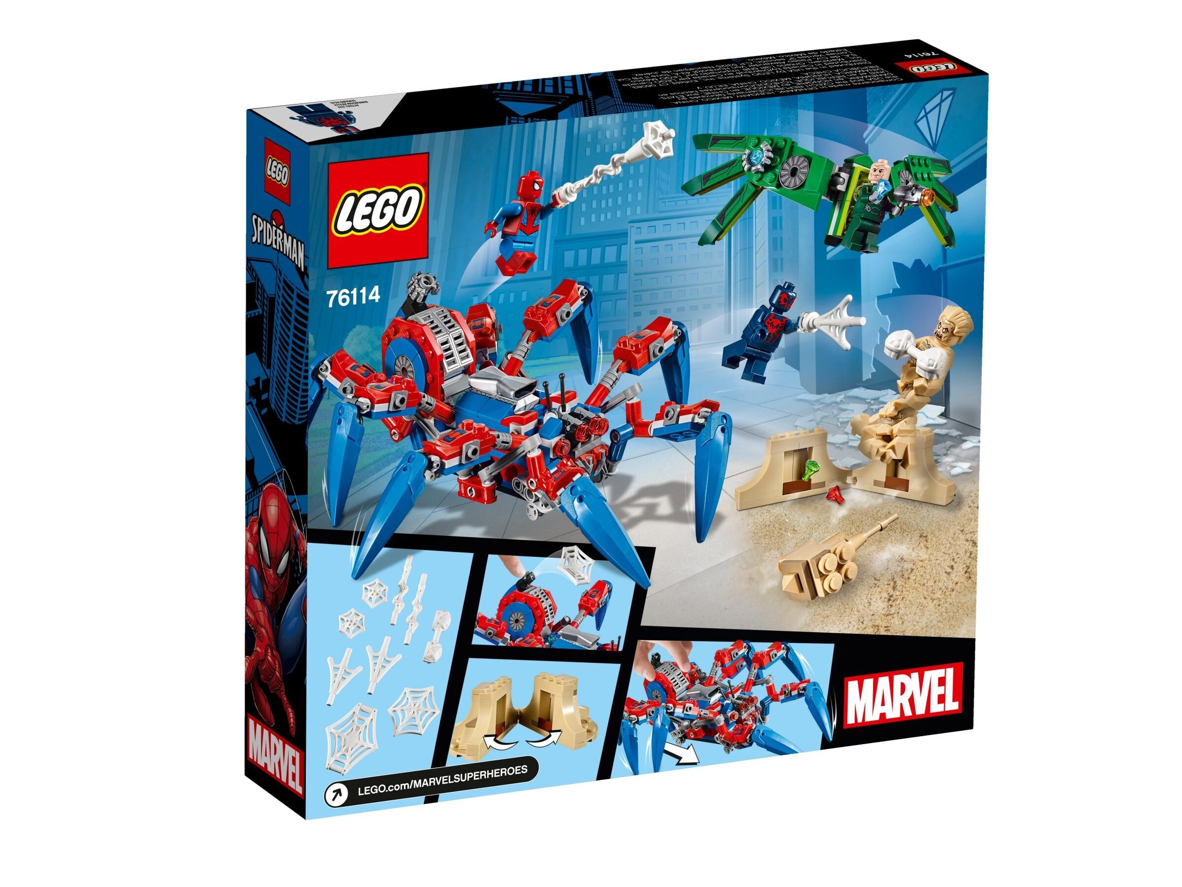 LEGO® Le véhicule araignée de Spider-Man 76114