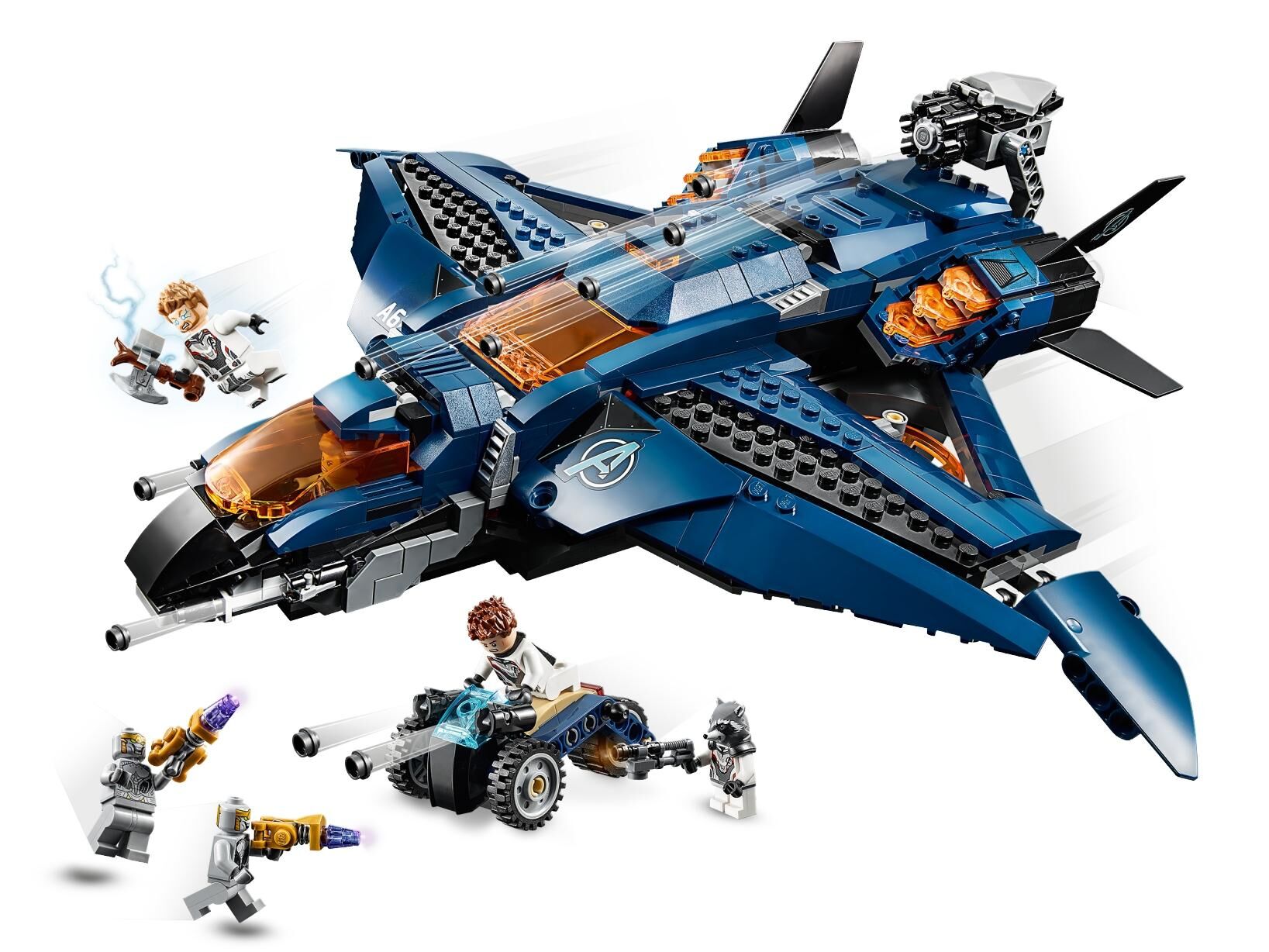 lego avengers endgame quinjet