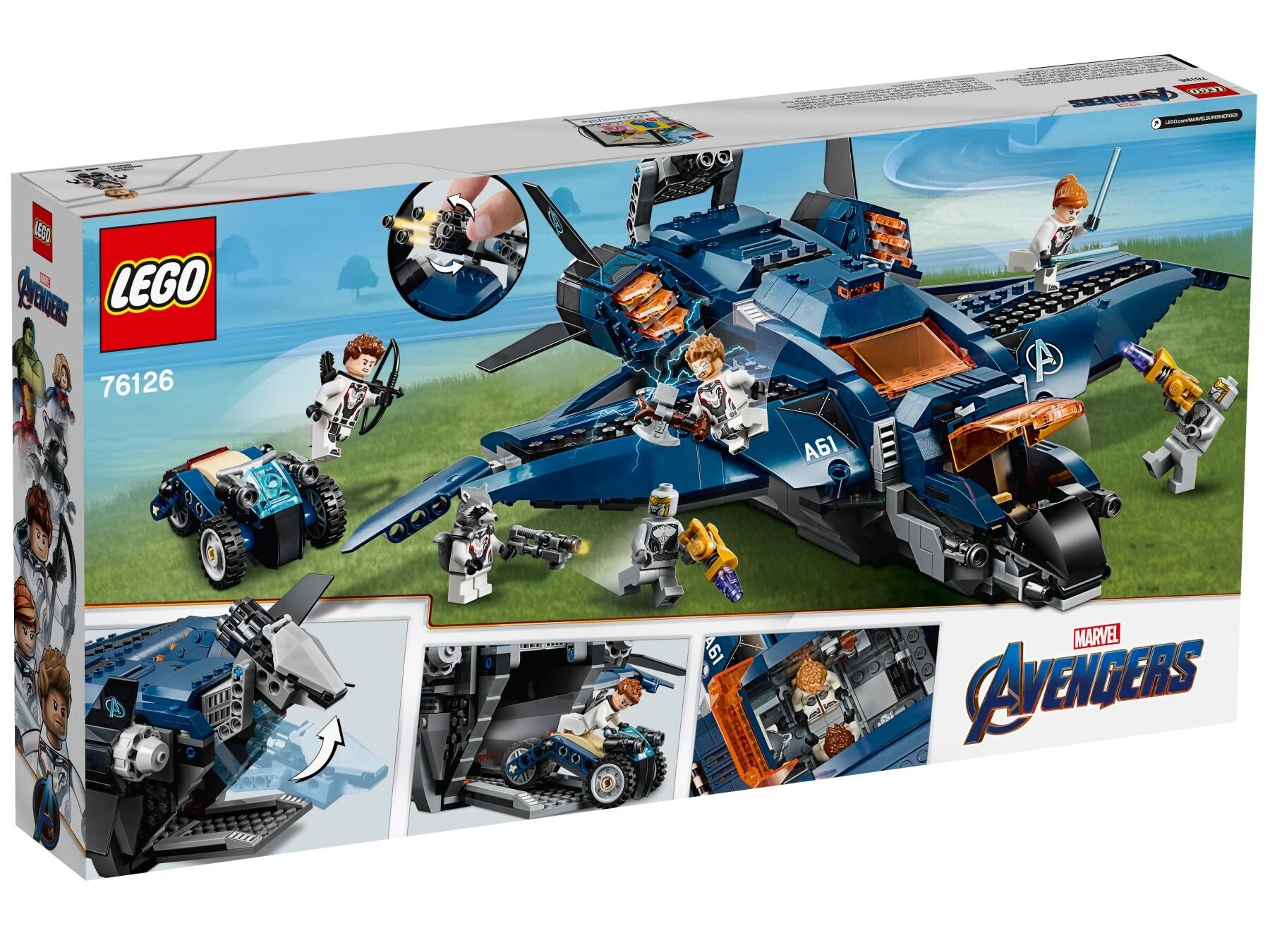 lego avengers ultimate quinjet price