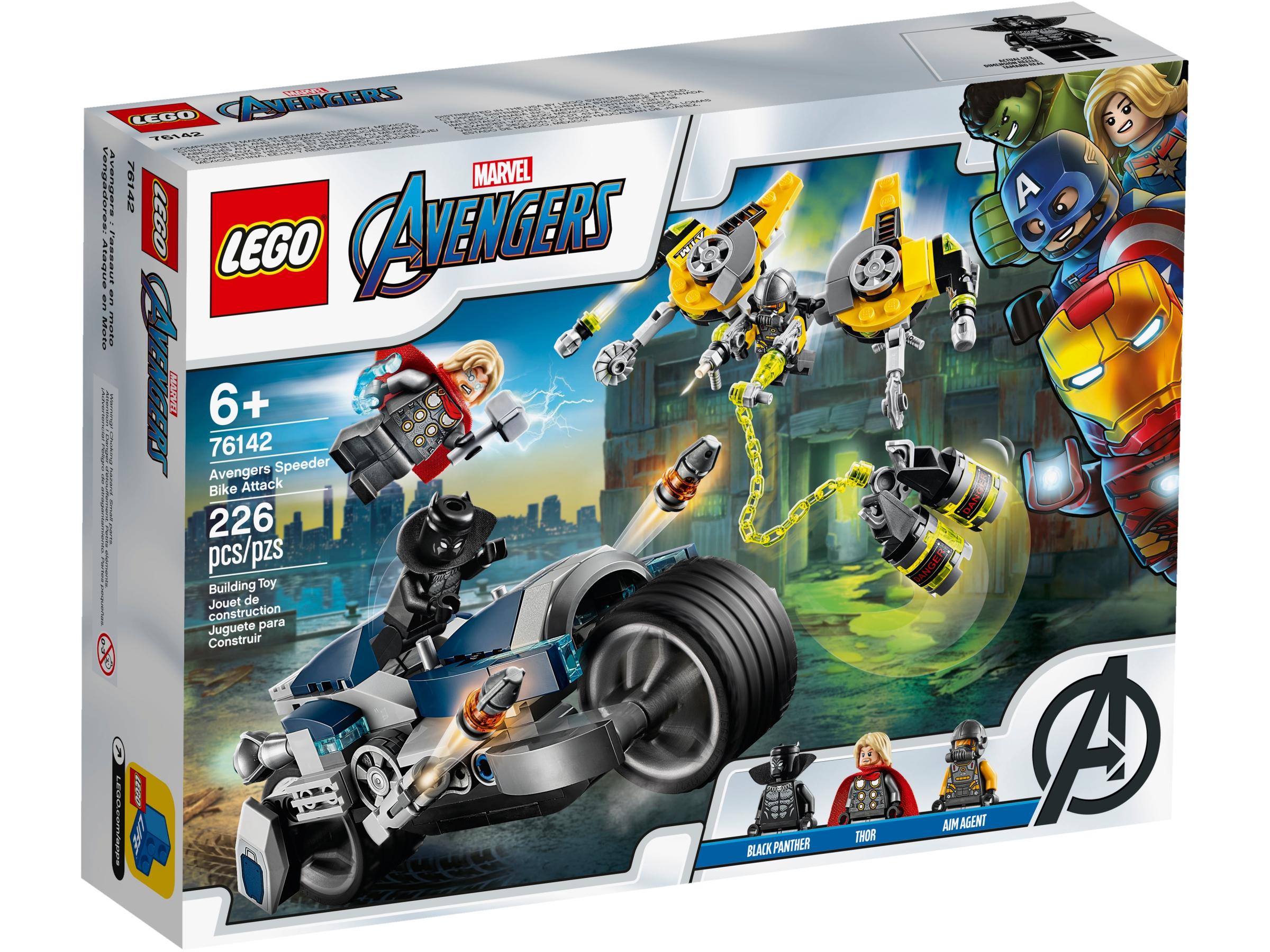 LEGO ® Marvel Super Heroes 76142 Avengers Speeder Bike Attack