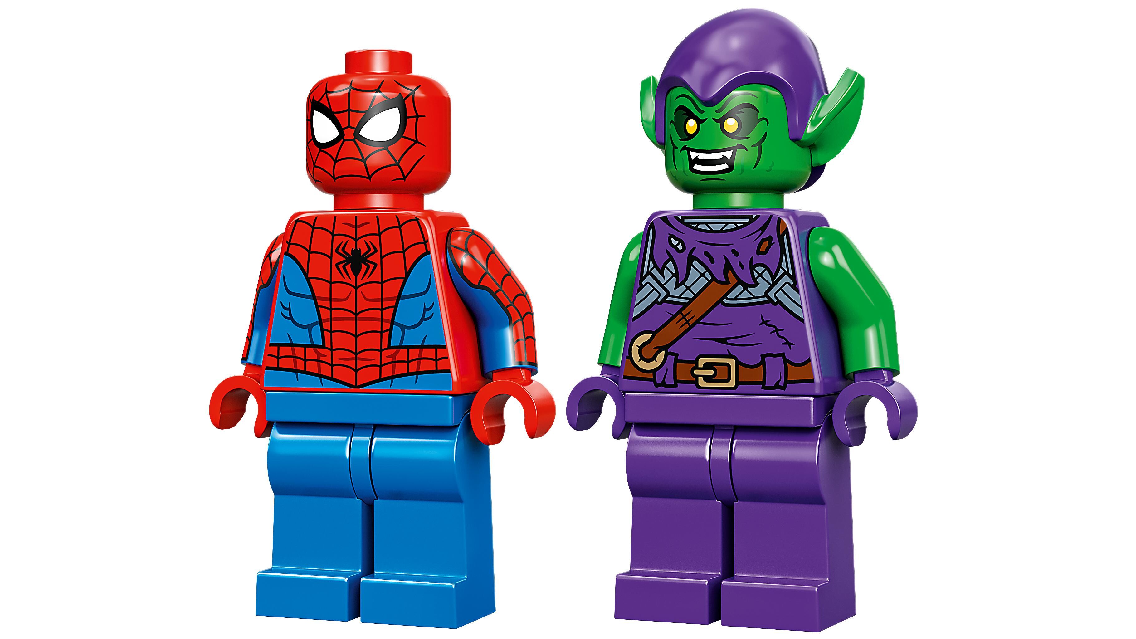 ultimate spiderman green goblin lego