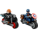 Les motos de Black Widow et de Captain America 76260 thumbnail-1