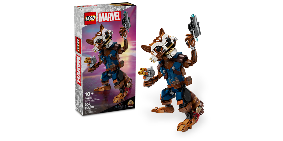 Lego 76282 Rocket y Bebe Groot