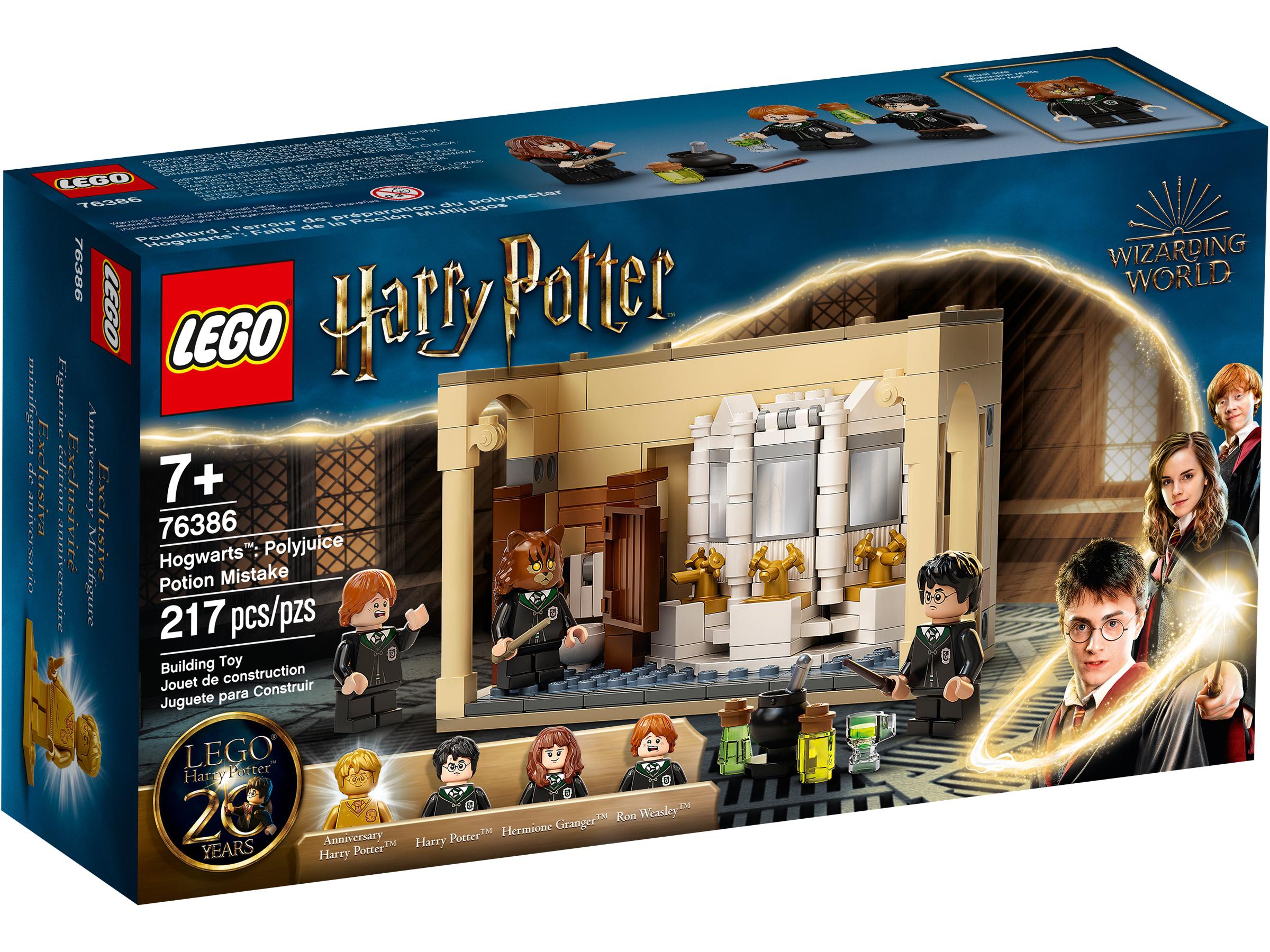 Hogwarts: Polyjuice Potion Mistake Display Case for LEGO 76386