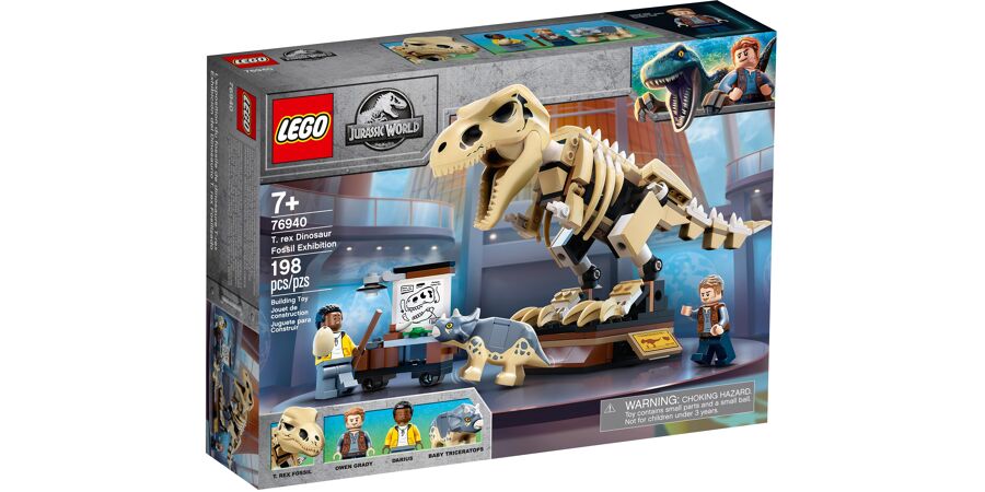 LEGO Jurassic World - T. rex Dinosaur Fossil Exhibition (76940