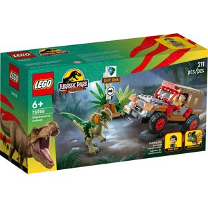 LEGO Jurassic World Carnotaurus Dinosaur Chase Building Toy Playset 76941