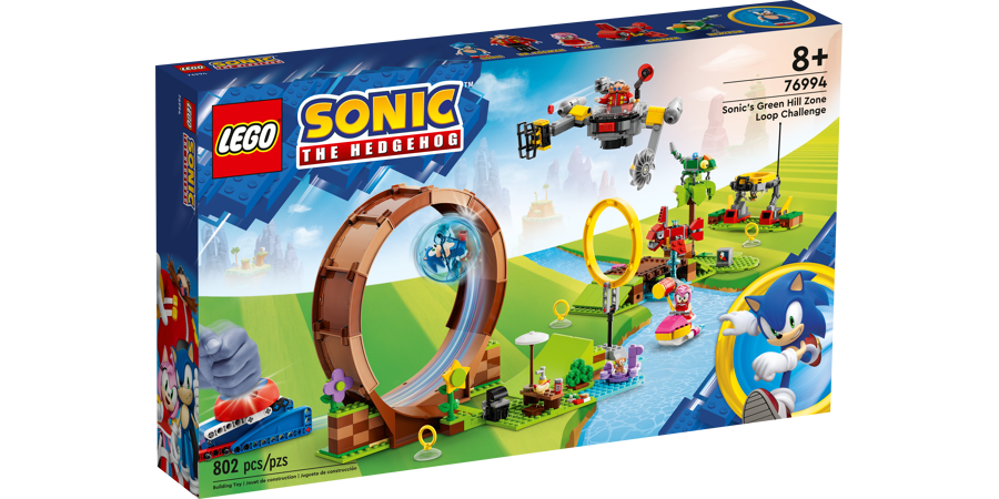  LEGO Sonic The Hedgehog Sonic's Green Hill Zone Loop