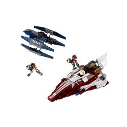 Ahsoka's Starfighter and Vulture Droid 7751