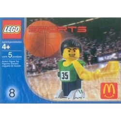Basketball Player, Green 7918