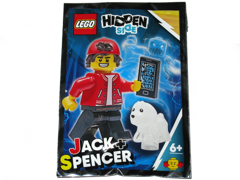 Bagged Blue Ocean LEGO Hidden Side Jack and Spencer Minifigure Foil Set 792009 