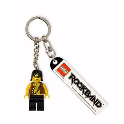 Rock Band Promo Key Chain Minifig 1 852889