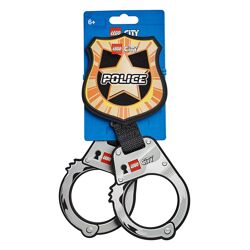 Police Handcuffs & Badge 854018