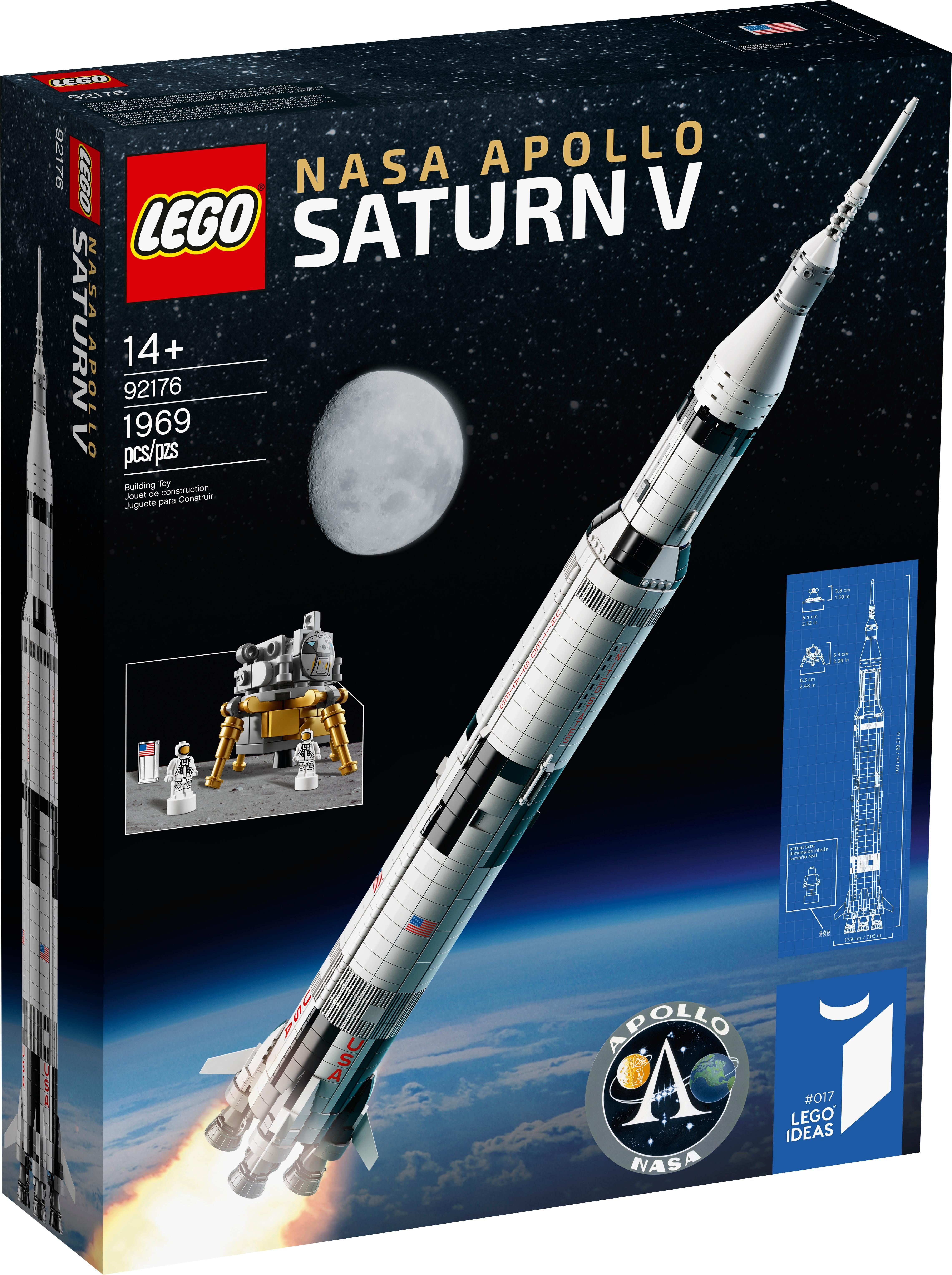 Lego saturn v parts sales list